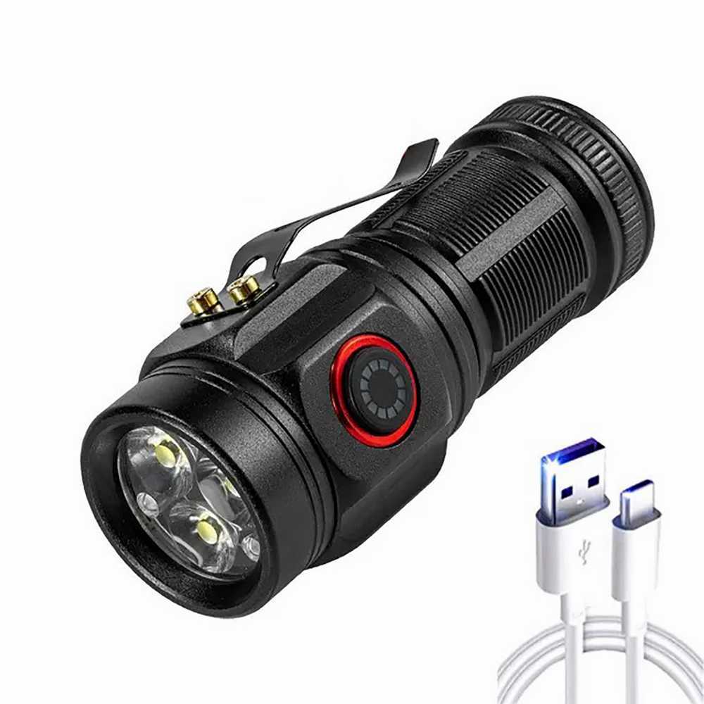 3 Core LED Mini Tactical Flashlight
